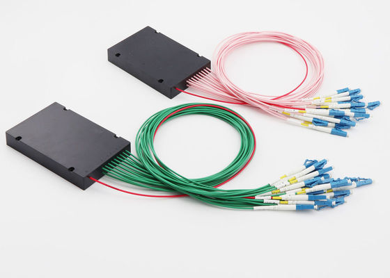 8 Kanal 100G DWDM Mux Demux UPG Bağlantı Noktası LC / UPC Konnektörler Özelleştirilmiş Uzunluk Tedarikçi